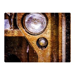 Vintage Off Roader Car Headlight Double Sided Flano Blanket (mini)  by FunnyCow