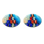 Soup Cans   After The Lunch Cufflinks (Oval) Front(Pair)