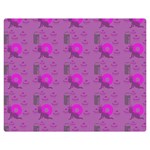 Punk Baby Violet Double Sided Flano Blanket (Medium)  60 x50  Blanket Back