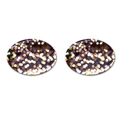 Bright Light Pattern Cufflinks (oval) by FunnyCow