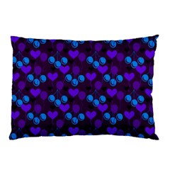 Night Cherries Pillow Case (two Sides) by snowwhitegirl