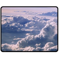 In The Clouds Fleece Blanket (medium)  by snowwhitegirl