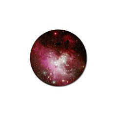 Nebula Red Golf Ball Marker (10 Pack) by snowwhitegirl