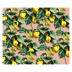 Fruit Branches Double Sided Flano Blanket (small)  by snowwhitegirl