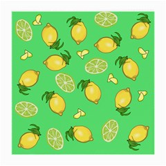 Lemons And Limes Medium Glasses Cloth by snowwhitegirl