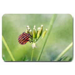 One More Bottle Does Not Hurt Large Doormat  by FunnyCow