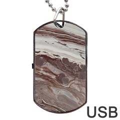 Mud Dog Tag Usb Flash (one Side) by WILLBIRDWELL