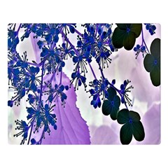 Blossom Bloom Floral Design Double Sided Flano Blanket (large)  by Sapixe