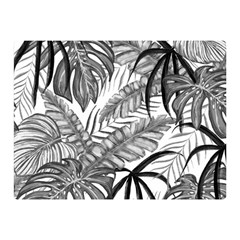 Drawing Leaves Nature Picture Double Sided Flano Blanket (mini)  by Sapixe