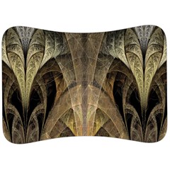 Fractal Art Graphic Design Image Velour Seat Head Rest Cushion by Sapixe