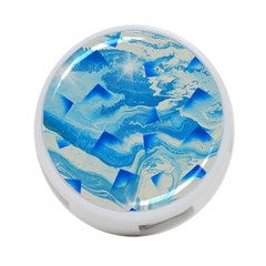 Space Fracture 4-port Usb Hub (two Sides) by WILLBIRDWELL