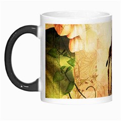 Cute Giraffe Mum With Funny Giraffe Baby Morph Mugs by FantasyWorld7