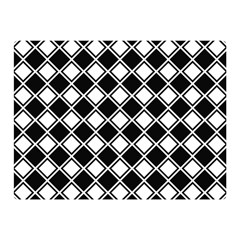 Square Diagonal Pattern Seamless Double Sided Flano Blanket (mini)  by Nexatart
