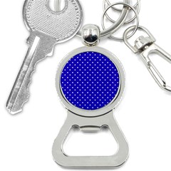 Little  Dots Royal Blue Bottle Opener Key Chains by snowwhitegirl