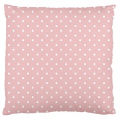 Little  Dots Pink Standard Flano Cushion Case (one Side) by snowwhitegirl