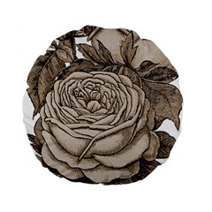 Flowers 1776626 1920 Standard 15  Premium Flano Round Cushions by vintage2030