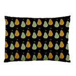 Pears Black Pillow Case (Two Sides) Back