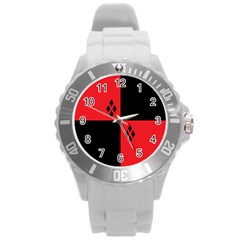 Harley Round Plastic Sport Watch (l) by raeraeshescrafty