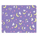 Rabbit of the Moon Double Sided Flano Blanket (Large) 80 x60  Blanket Front