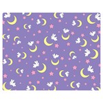 Rabbit of the Moon Double Sided Flano Blanket (Medium) 60 x50  Blanket Front