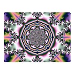Pattern Abstract Background Art Double Sided Flano Blanket (Mini)  35 x27  Blanket Back