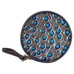 Peacock Pattern Close Up Plumage Classic 20-cd Wallets by Celenk