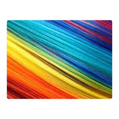 Rainbow Double Sided Flano Blanket (mini)  by NSGLOBALDESIGNS2
