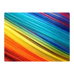 Rainbow Double Sided Flano Blanket (mini)  by NSGLOBALDESIGNS2