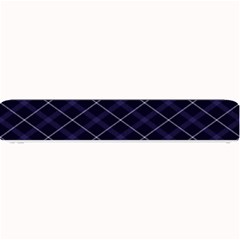Blue Plaid  Small Bar Mats by dressshop