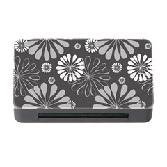 Floral Pattern Memory Card Reader With Cf by Hansue