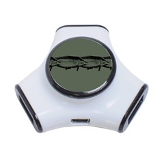 Carp Fish 3-port Usb Hub by kunstklamotte023