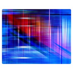 Double Lines Double Sided Flano Blanket (medium)  by kunstklamotte023