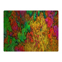 Background Color Template Abstract Double Sided Flano Blanket (mini)  by Sapixe