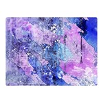 Background Art Abstract Watercolor Double Sided Flano Blanket (Mini)  35 x27  Blanket Front