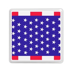 Day Independence July Background Memory Card Reader (square) by Sapixe