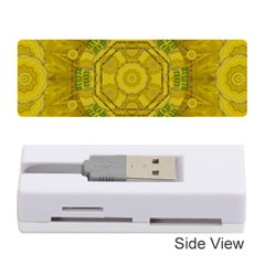 Sunshine Feathers And Fauna Ornate Memory Card Reader (stick) by pepitasart