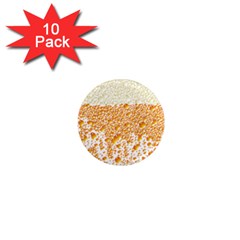 Beer Head Foam Cool 1  Mini Magnet (10 Pack)  by Wegoenart