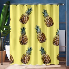 Pineapples Fruit Pattern Texture Shower Curtain 60  X 72  (medium)  by Simbadda