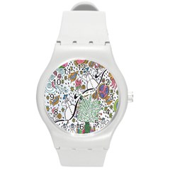 Sledscape Round Plastic Sport Watch (m) by chellerayartisans