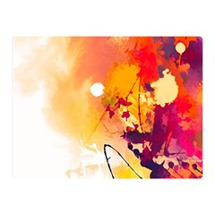 Paint Splash Paint Splatter Design Double Sided Flano Blanket (mini)  by Wegoenart