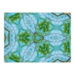 Forest Kaleidoscope Pattern Double Sided Flano Blanket (Mini)  35 x27  Blanket Front