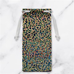 Background Cubism Mosaic Vintage Jewelry Bag by Wegoenart
