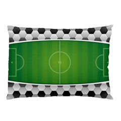 Background Sports Soccer Football Pillow Case (two Sides) by Wegoenart