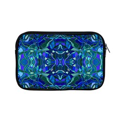 Abstract #8   I   Aqua Blues 6000 Apple Macbook Pro 13  Zipper Case by KesaliSkyeArt