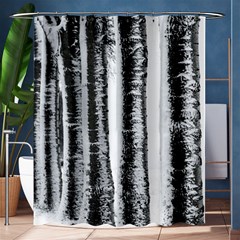 Mother Nature s Birch  Shower Curtain 60  X 72  (medium)  by WensdaiAmbrose