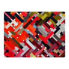Maze Mazes Fabric Fabrics Color Double Sided Flano Blanket (mini)  by Pakrebo