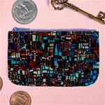 Stained Glass Mosaic Abstract Large Coin Purse Front