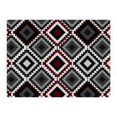 Native American Pattern Double Sided Flano Blanket (mini)  by Valentinaart