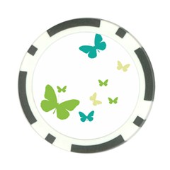 Butterfly Poker Chip Card Guard (10 Pack) by Mariart
