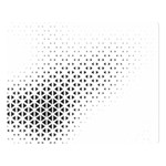 Geometric Abstraction Pattern Double Sided Flano Blanket (Large)  Blanket Back